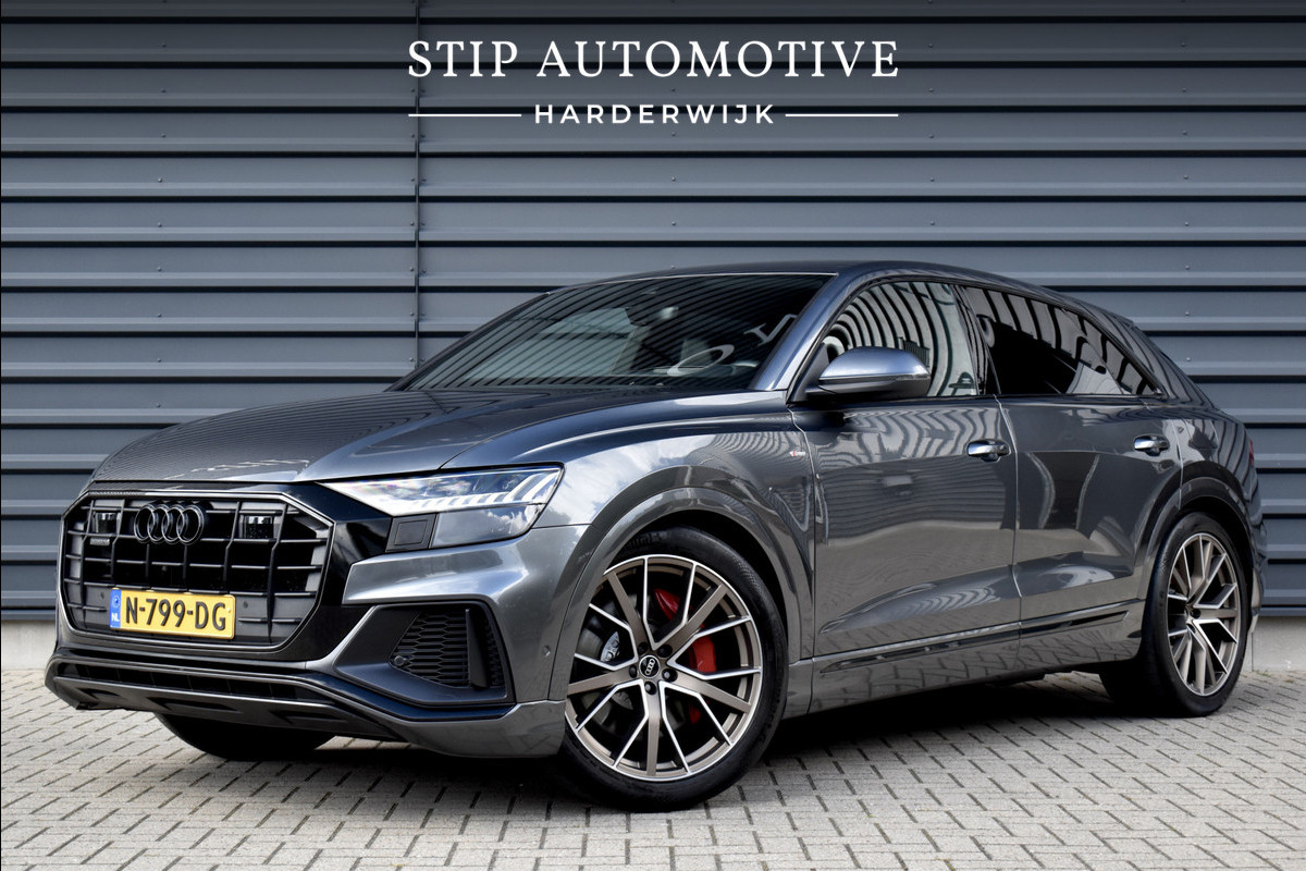 Audi Q8 55 TFSI e Quattro Pro Line S | ACC | RS-Seats | Head-Up | B&O | Softclose | 22'' Velgen | Stuurverwarming | Matrix | Nachtzicht | Audi Q8 55 TFSI e Quattro Pro Line S | ACC | RS-Seats | Head-Up | B&O | Softclose | 22'' Velgen | Stuurverwarming | Matrix | Nachtzicht |