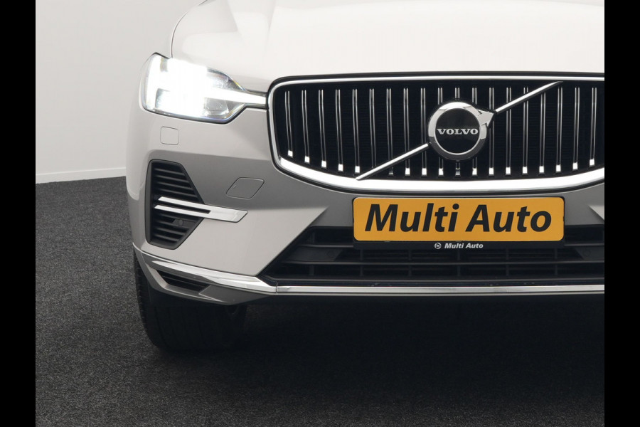 Volvo XC60 T8 AWD Inscription Long Range Plug In Hybrid 455pk Dealer O.H PHEV | Trekhaak Af Fabriek | Panodak | Adaptive Cruise | Lederen Sportstoelen Memory & Verwarmd | Stuur Verwarmd | Navigatie | Apple Carplay | DAB |