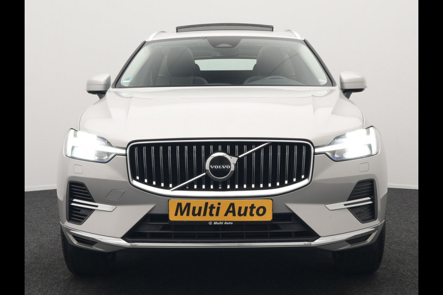 Volvo XC60 T8 AWD Inscription Long Range Plug In Hybrid 455pk Dealer O.H PHEV | Trekhaak Af Fabriek | Panodak | Adaptive Cruise | Lederen Sportstoelen Memory & Verwarmd | Stuur Verwarmd | Navigatie | Apple Carplay | DAB |