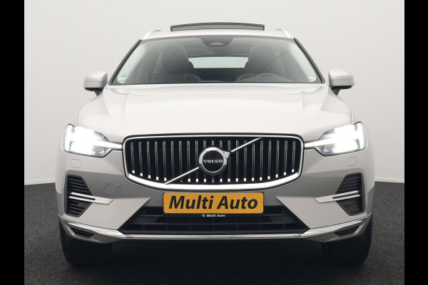 Volvo XC60 T8 AWD Inscription Long Range Plug In Hybrid 455pk Dealer O.H PHEV | Trekhaak Af Fabriek | Panodak | Adaptive Cruise | Lederen Sportstoelen Memory & Verwarmd | Stuur Verwarmd | Navigatie | Apple Carplay | DAB |