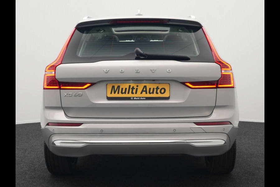 Volvo XC60 T8 AWD Inscription Long Range Plug In Hybrid 455pk Dealer O.H PHEV | Trekhaak Af Fabriek | Panodak | Adaptive Cruise | Lederen Sportstoelen Memory & Verwarmd | Stuur Verwarmd | Navigatie | Apple Carplay | DAB |