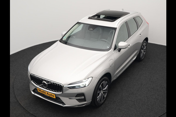 Volvo XC60 T8 AWD Inscription Long Range Plug In Hybrid 455pk Dealer O.H PHEV | Trekhaak Af Fabriek | Panodak | Adaptive Cruise | Lederen Sportstoelen Memory & Verwarmd | Stuur Verwarmd | Navigatie | Apple Carplay | DAB |