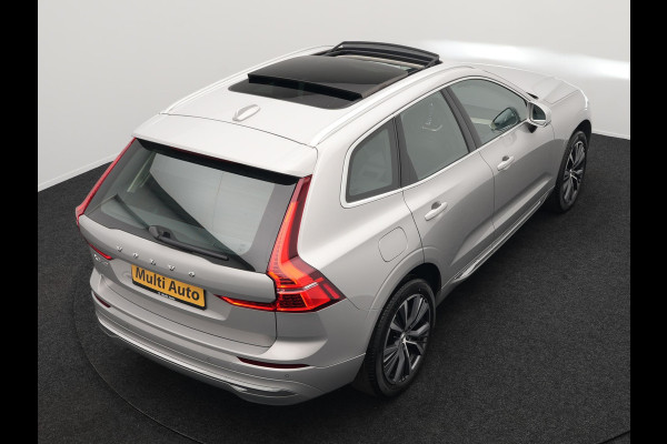 Volvo XC60 T8 AWD Inscription Long Range Plug In Hybrid 455pk Dealer O.H PHEV | Trekhaak Af Fabriek | Panodak | Adaptive Cruise | Lederen Sportstoelen Memory & Verwarmd | Stuur Verwarmd | Navigatie | Apple Carplay | DAB |