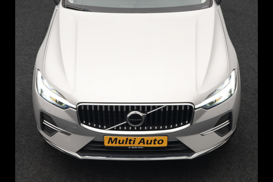 Volvo XC60 T8 AWD Inscription Long Range Plug In Hybrid 455pk Dealer O.H PHEV | Trekhaak Af Fabriek | Panodak | Adaptive Cruise | Lederen Sportstoelen Memory & Verwarmd | Stuur Verwarmd | Navigatie | Apple Carplay | DAB |