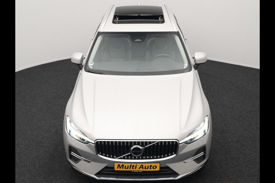 Volvo XC60 T8 AWD Inscription Long Range Plug In Hybrid 455pk Dealer O.H PHEV | Trekhaak Af Fabriek | Panodak | Adaptive Cruise | Lederen Sportstoelen Memory & Verwarmd | Stuur Verwarmd | Navigatie | Apple Carplay | DAB |