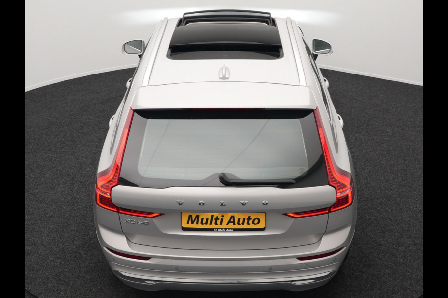 Volvo XC60 T8 AWD Inscription Long Range Plug In Hybrid 455pk Dealer O.H PHEV | Trekhaak Af Fabriek | Panodak | Adaptive Cruise | Lederen Sportstoelen Memory & Verwarmd | Stuur Verwarmd | Navigatie | Apple Carplay | DAB |