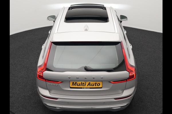 Volvo XC60 T8 AWD Inscription Long Range Plug In Hybrid 455pk Dealer O.H PHEV | Trekhaak Af Fabriek | Panodak | Adaptive Cruise | Lederen Sportstoelen Memory & Verwarmd | Stuur Verwarmd | Navigatie | Apple Carplay | DAB |