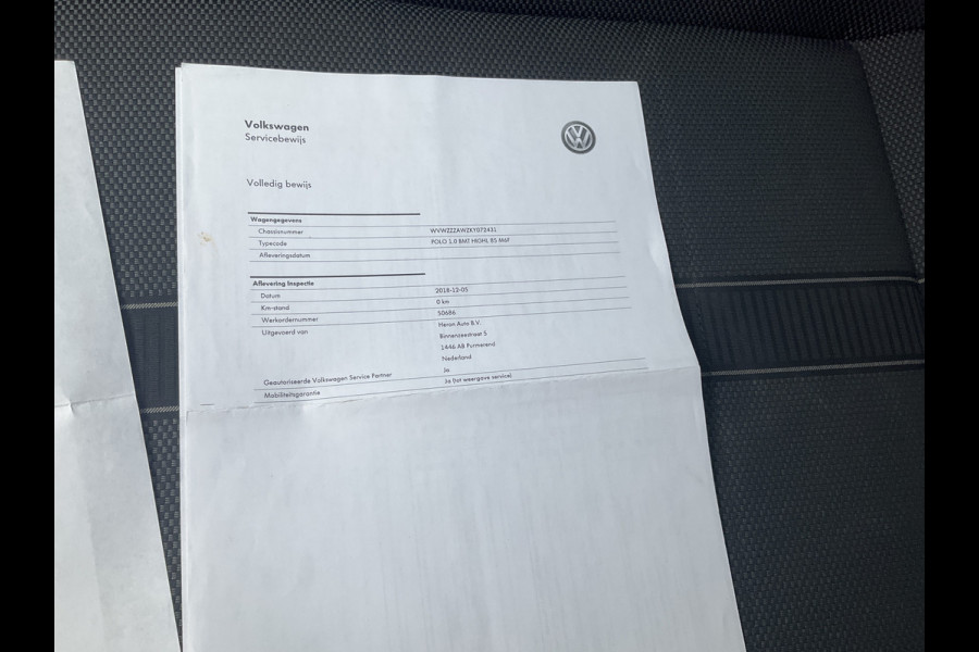 Volkswagen Polo 1.0 TSI Highline Adapt.Cruise Navi Carplay NL-Auto Onderhouden!