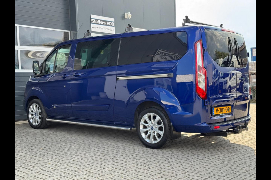 Ford Transit Custom 2.2 TDCI L2H1 Anniversary Edition DC | 2 x SCHUIF | Trekhaak | Leder | Navi | Camera | DAB-radio | 1e Eigenaar