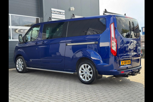 Ford Transit Custom 2.2 TDCI L2H1 Anniversary Edition DC | 2 x SCHUIF | Trekhaak | Leder | Navi | Camera | DAB-radio | 1e Eigenaar
