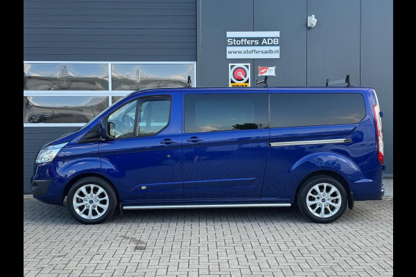 Ford Transit Custom 2.2 TDCI L2H1 Anniversary Edition DC | 2 x SCHUIF | Trekhaak | Leder | Navi | Camera | DAB-radio | 1e Eigenaar