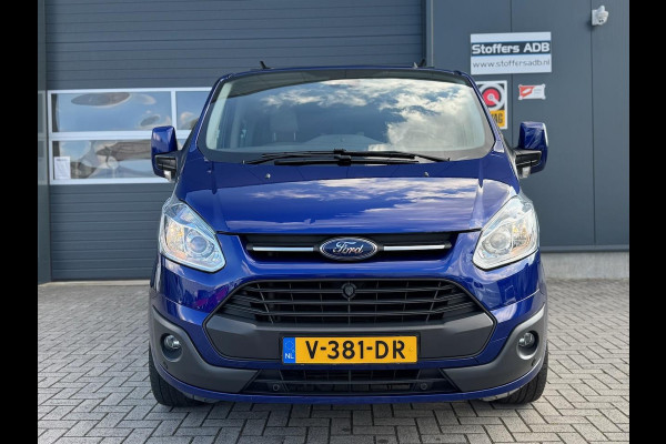 Ford Transit Custom 2.2 TDCI L2H1 Anniversary Edition DC | 2 x SCHUIF | Trekhaak | Leder | Navi | Camera | DAB-radio | 1e Eigenaar