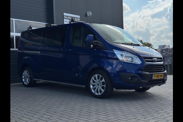 Ford Transit Custom 2.2 TDCI L2H1 Anniversary Edition DC | 2 x SCHUIF | Trekhaak | Leder | Navi | Camera | DAB-radio | 1e Eigenaar