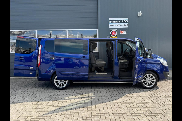Ford Transit Custom 2.2 TDCI L2H1 Anniversary Edition DC | 2 x SCHUIF | Trekhaak | Leder | Navi | Camera | DAB-radio | 1e Eigenaar