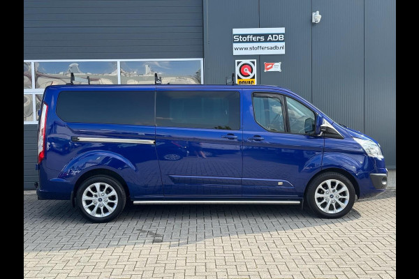 Ford Transit Custom 2.2 TDCI L2H1 Anniversary Edition DC | 2 x SCHUIF | Trekhaak | Leder | Navi | Camera | DAB-radio | 1e Eigenaar