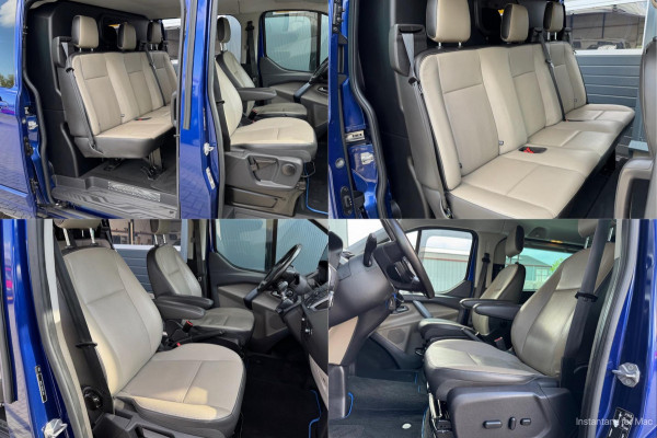 Ford Transit Custom 2.2 TDCI L2H1 Anniversary Edition DC | 2 x SCHUIF | Trekhaak | Leder | Navi | Camera | DAB-radio | 1e Eigenaar