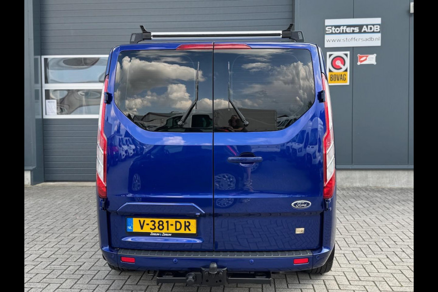 Ford Transit Custom 2.2 TDCI L2H1 Anniversary Edition DC | 2 x SCHUIF | Trekhaak | Leder | Navi | Camera | DAB-radio | 1e Eigenaar