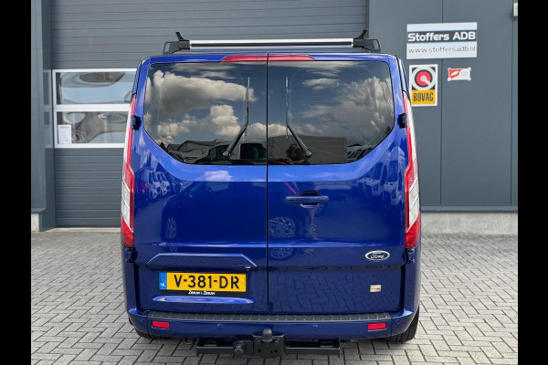 Ford Transit Custom 2.2 TDCI L2H1 Anniversary Edition DC | 2 x SCHUIF | Trekhaak | Leder | Navi | Camera | DAB-radio | 1e Eigenaar