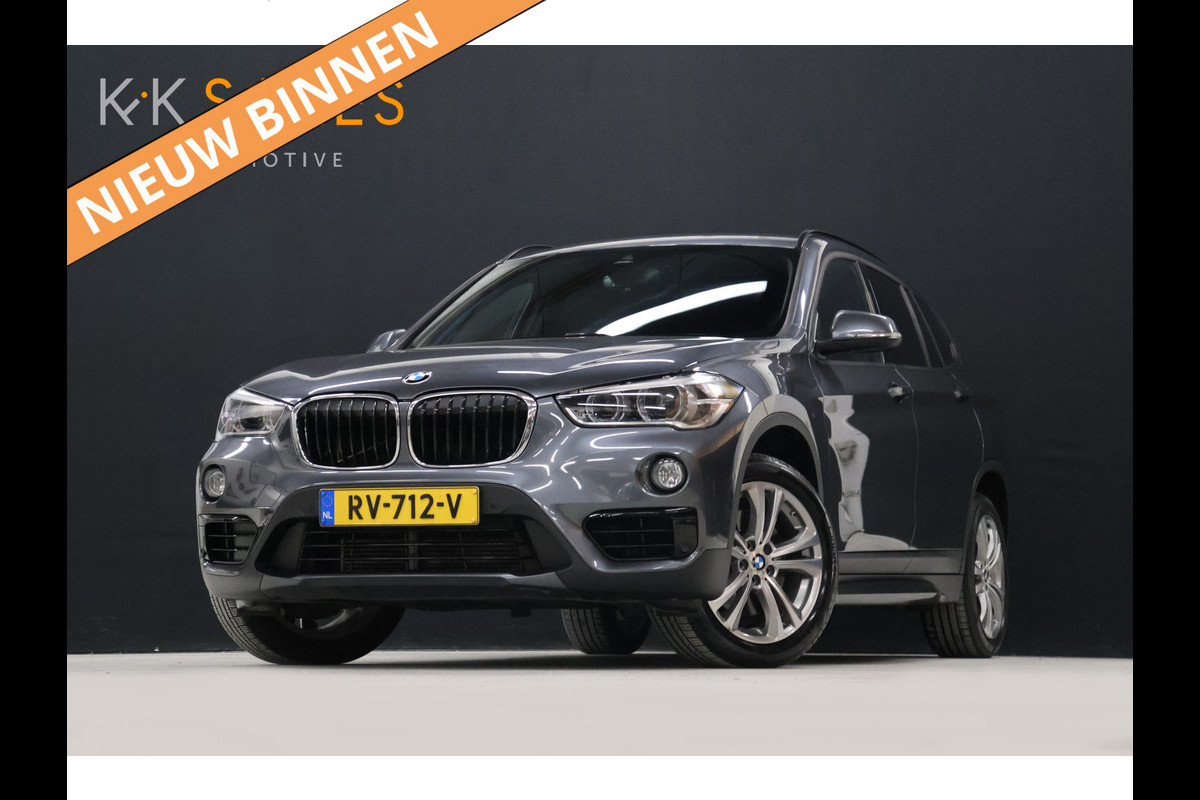 BMW X1 sDrive20i High Executive [MEMORY SEATS, HEAD-UP DISPLAY, VOL LEDER, STOELVERWARMING, AUTOMATISCHE AIRCO, AUTOMATISCHE ACHTERKLEP, NAVIGATIE, CRUISE CONTROL, NIEUWSTAAT]