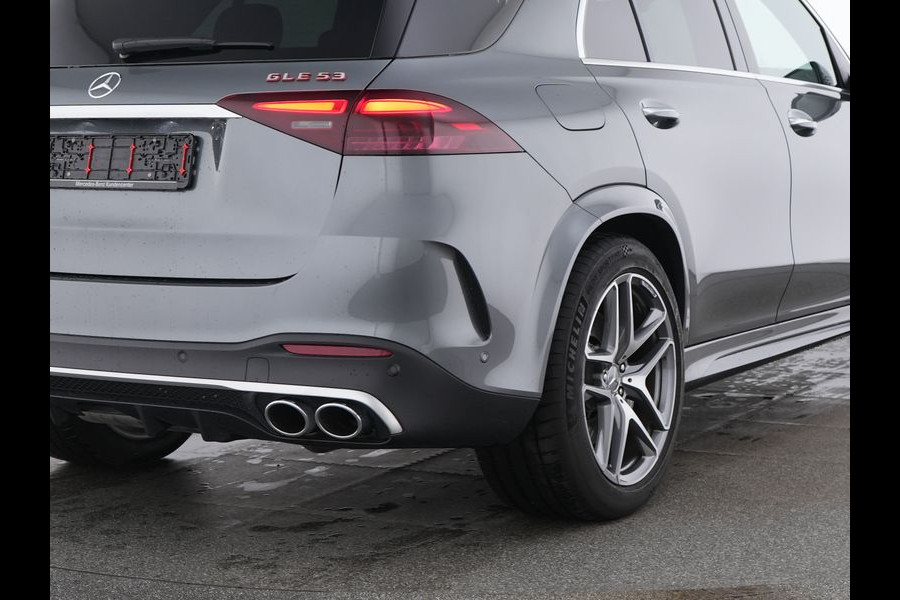 Mercedes-Benz GLE Mercedes-AMG 53 Hybrid 4MATIC+ Trekhaak | Panorama Schuif-Kanteldak | Burmester® | Distronic | Memory Voorstoelen | 360°-Camera. Inclusief 24 maanden MB Certified garantie voor Europa.