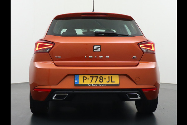 Seat Ibiza 1.0TGI 90PK CNG Bi-Fuel Aardgas FR Apple Carplay Android Auto Navi Ecc Cruise Control Draadloze telefoonlader DAB+ Full-link Lmv 18" Led App Connect Licht-/regensensor Benzine Aardgas CNG Bi-Fuel