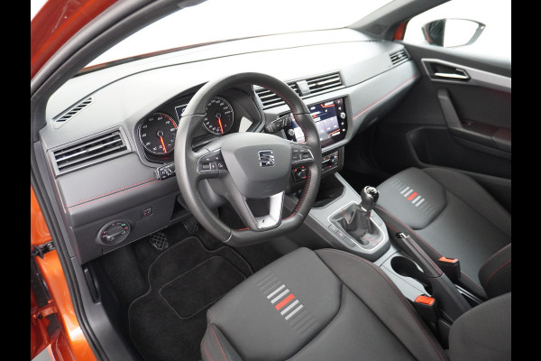 Seat Ibiza 1.0TGI 90PK CNG Bi-Fuel Aardgas FR Apple Carplay Android Auto Navi Ecc Cruise Control Draadloze telefoonlader DAB+ Full-link Lmv 18" Led App Connect Licht-/regensensor Benzine Aardgas CNG Bi-Fuel