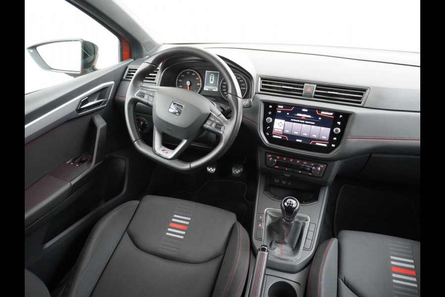 Seat Ibiza 1.0TGI 90PK CNG Bi-Fuel Aardgas FR Apple Carplay Android Auto Navi Ecc Cruise Control Draadloze telefoonlader DAB+ Full-link Lmv 18" Led App Connect Licht-/regensensor Benzine Aardgas CNG Bi-Fuel