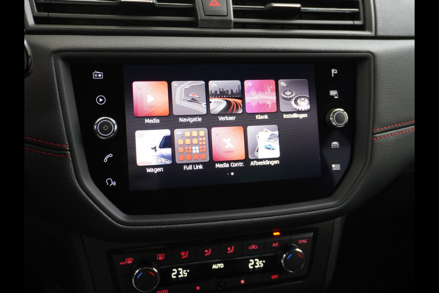 Seat Ibiza 1.0TGI 90PK CNG Bi-Fuel Aardgas FR Apple Carplay Android Auto Navi Ecc Cruise Control Draadloze telefoonlader DAB+ Full-link Lmv 18" Led App Connect Licht-/regensensor Benzine Aardgas CNG Bi-Fuel