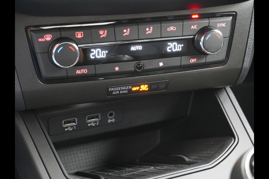 Seat Ibiza 1.0TGI 90PK CNG Bi-Fuel Aardgas FR Apple Carplay Android Auto Navi Ecc Cruise Control Draadloze telefoonlader DAB+ Full-link Lmv 18" Led App Connect Licht-/regensensor Benzine Aardgas CNG Bi-Fuel