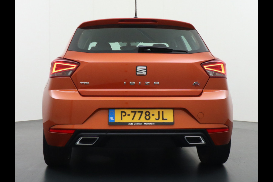 Seat Ibiza 1.0TGI 90PK CNG Bi-Fuel Aardgas FR Apple Carplay Android Auto Navi Ecc Cruise Control Draadloze telefoonlader DAB+ Full-link Lmv 18" Led App Connect Licht-/regensensor Benzine Aardgas CNG Bi-Fuel