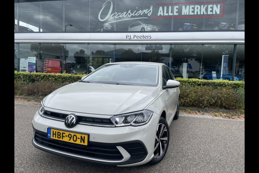 Volkswagen Polo 1.0 TSI Life Edition Airco - Achteruitrijcamera - Parkeersensoren achter - Stuur leder - Multifunctioneel stuurwiel - Cruise control - Climate control - Stoelverwarming - Apple carplay -