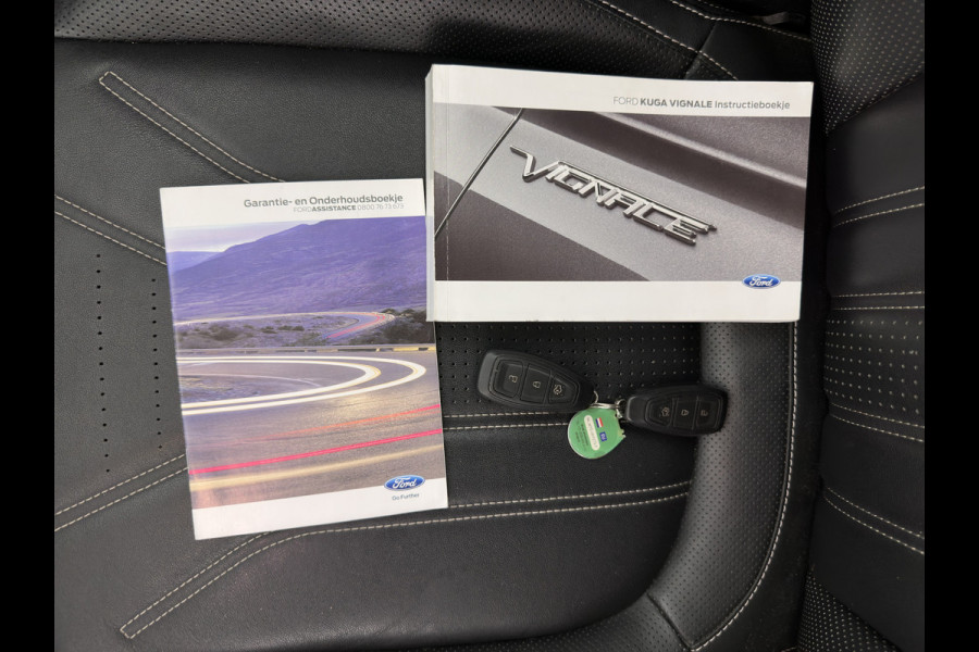 Ford Kuga 2.5 PHEV Vignale (INCL-BTW) Aut. *LUXURY-LEATHER | DIGI-COCKPIT | FULL-LED | BANG/OLUFSEN-AUDIO |  HEAD-UP | KEYLESS | DAB | CARPLAY | NAVI-FULLMAP | MEMORY-PACK | BLINDSPOT | COMFORT-SEATS | LANE-ASSIST | ..