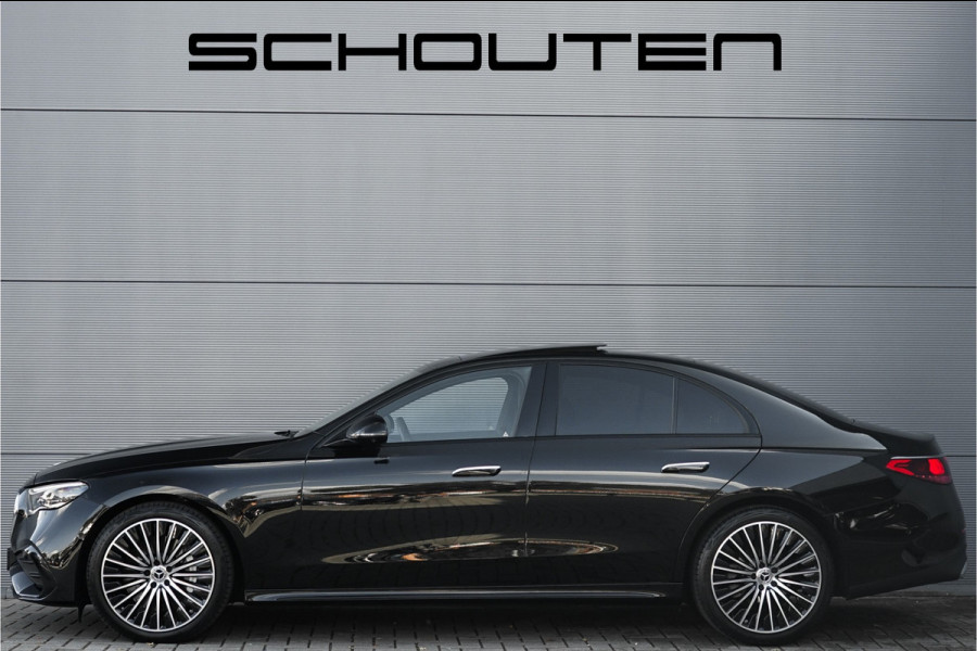 Mercedes-Benz E-Klasse E220 D 4M AMG Night Pano Luchtvering Trekhaak Fabrieksgarantie