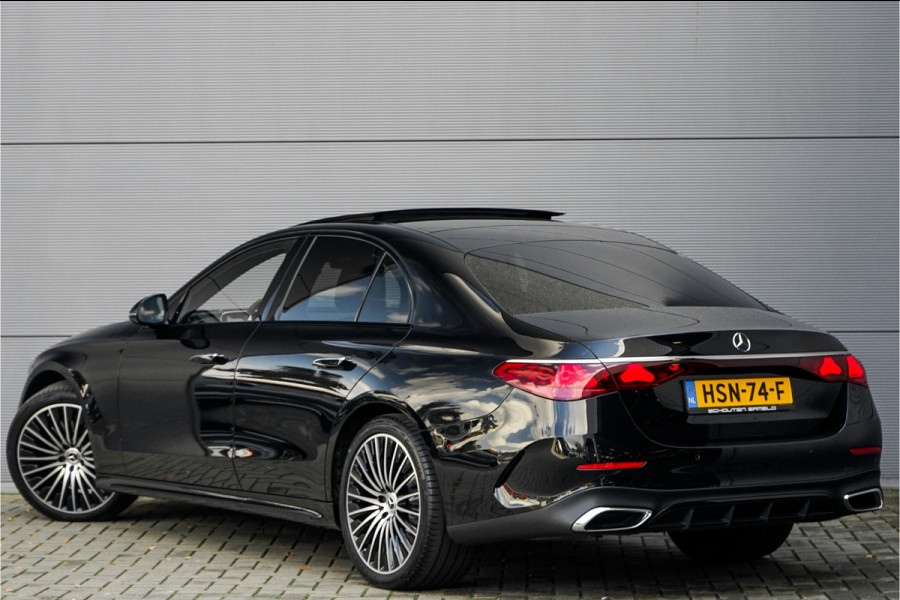 Mercedes-Benz E-Klasse E220 D 4M AMG Night Pano Luchtvering Trekhaak Fabrieksgarantie