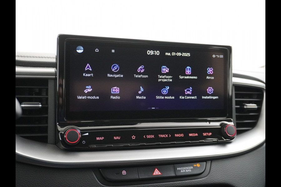 Kia Ceed Sportswagon 1.0 T-GDi 120PK Apple Carplay Android Auto Navi Ecc Camera Adap.Cruise Pdc DAB DynamicLine Spoorassistent activ Lmv 16" Connected services Bluetooth Led Regen-Lichtsensor Origineel Nederlandse Auto