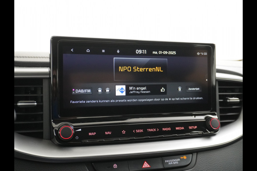 Kia Ceed Sportswagon 1.0 T-GDi 120PK Apple Carplay Android Auto Navi Ecc Camera Adap.Cruise Pdc DAB DynamicLine Spoorassistent activ Lmv 16" Connected services Bluetooth Led Regen-Lichtsensor Origineel Nederlandse Auto