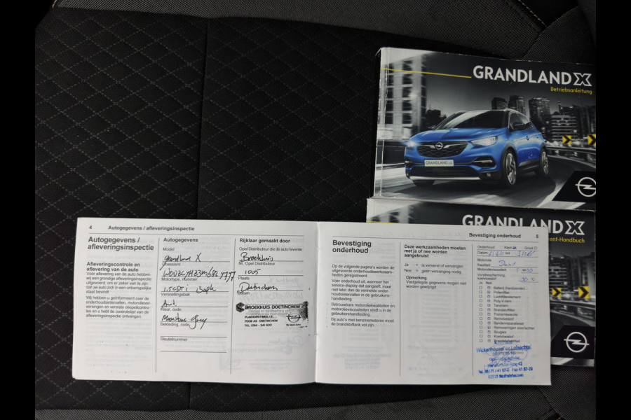 Opel Grandland X 1.5 CDTi Business Edition (INCL-BTW) Aut. *LEATHER-FABRIC | FULL-LED | NAVI-FULLMAP | BLIND-SPOT | HEATED-COMFORTSEATS | CAMERA | DAB+ | ECC | PRIVACY-GLASS | PDC | AMBIENT-LIGHT | CRUISE | 18''ALU*