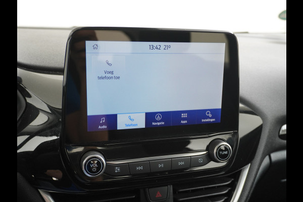 Ford Fiesta 1.0T 94PK Apple Carplay Navi PDC-a+v ConnectedAirco Cruise Control DAB EcoBoost Apps TCS Led 1e Eigenaar A-Label EURO6