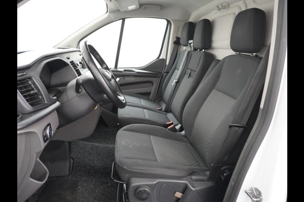 Ford Transit Custom 280 2.0TDCI 3-Persoons Airco Pdc-v+a Trekhaak Cruise Control Voorruitverwarming Trend Regen-Lichtsensor Betonplex Vloer Kastinrichting/Wandbetimmering Schuifdeur Euro 6 360NM Koppel 2.350Kg trekvermogen Zeer Compleet!