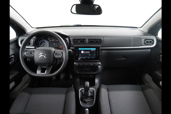 Citroën C3 1.2I 83PK Navi Ecc Apple Carplay Android Auto Cruise Control C-Series 16"lm Regensensor Spoorassistent ldws Bluetooth Pack Safety Lmv Origin. NLse auto  € 24.000 nieuw! 1e Eigenaar