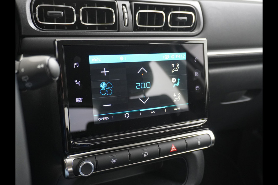 Citroën C3 1.2I 83PK Navi Ecc Apple Carplay Android Auto Cruise Control C-Series 16"lm Regensensor Spoorassistent ldws Bluetooth Pack Safety Lmv Origin. NLse auto  € 24.000 nieuw! 1e Eigenaar
