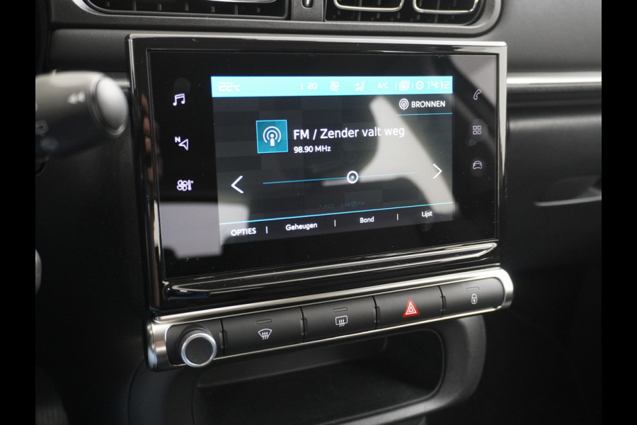 Citroën C3 1.2I 83PK Navi Ecc Apple Carplay Android Auto Cruise Control C-Series 16"lm Regensensor Spoorassistent ldws Bluetooth Pack Safety Lmv Origin. NLse auto  € 24.000 nieuw! 1e Eigenaar