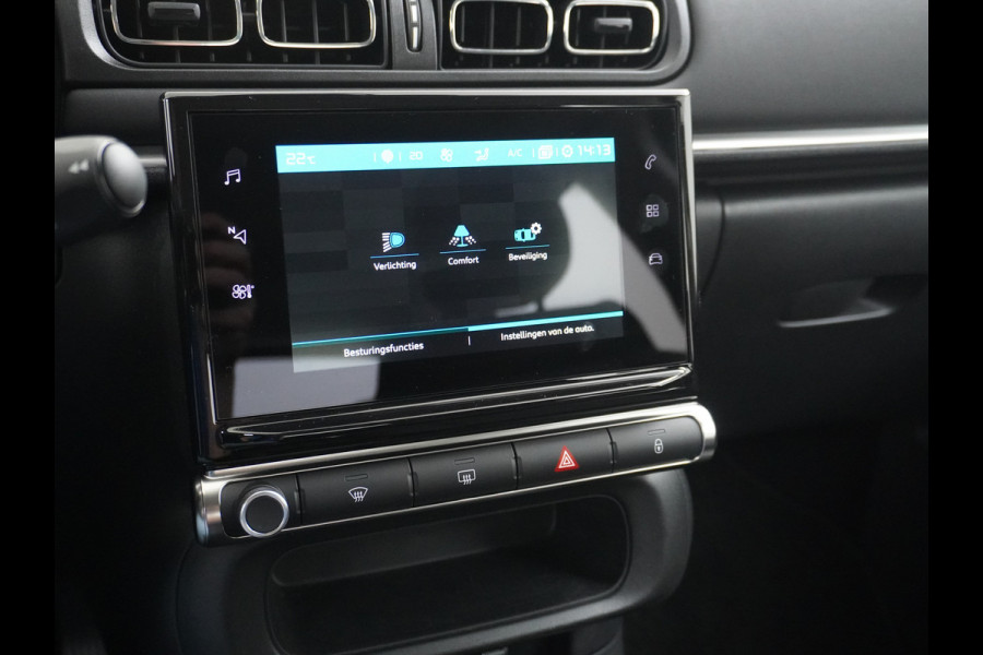 Citroën C3 1.2I 83PK Navi Ecc Apple Carplay Android Auto Cruise Control C-Series 16"lm Regensensor Spoorassistent ldws Bluetooth Pack Safety Lmv Origin. NLse auto  € 24.000 nieuw! 1e Eigenaar