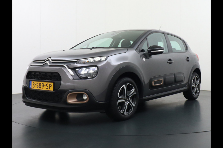 Citroën C3 1.2I 83PK Navi Ecc Apple Carplay Android Auto Cruise Control C-Series 16"lm Regensensor Spoorassistent ldws Bluetooth Pack Safety Lmv Origin. NLse auto  € 24.000 nieuw! 1e Eigenaar