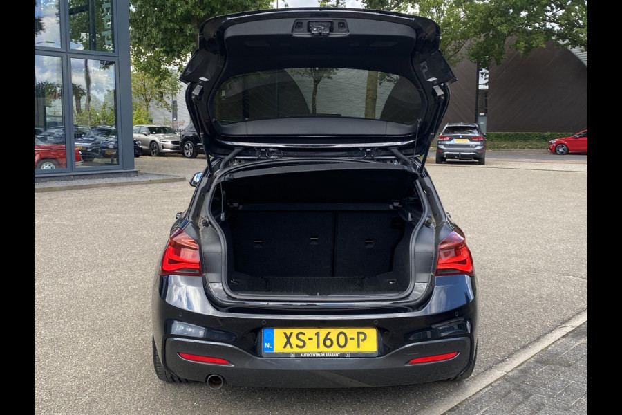 BMW 1-serie 118i Edition M Sport Shadow High Executive ORIGINEEL NEDERLANDSE AUTO MET NAP | VOLLEDIG LEDER + STOELVERWARMING| SCHUIFDAK | APPLE CARPLAY | XENON | RIJKLAAR MET 12 MAANDEN BOVAG GARANTIE!