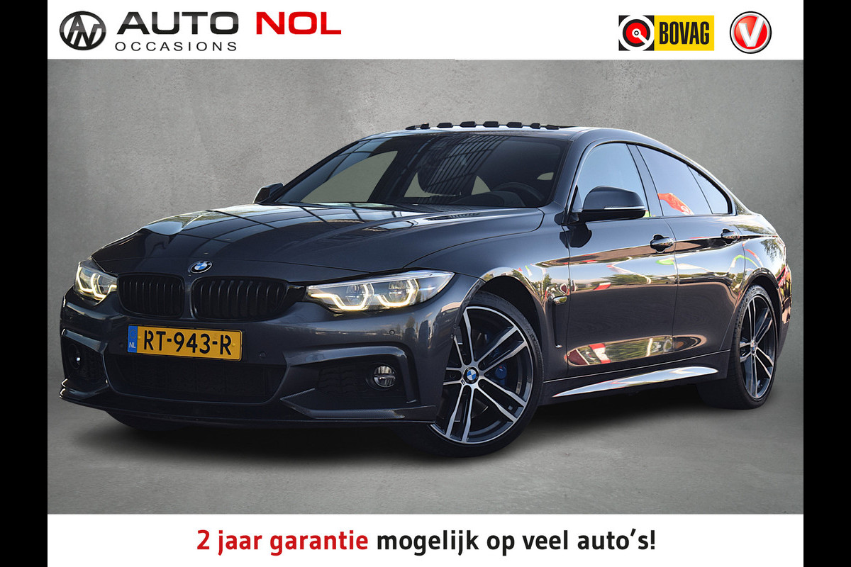 BMW 4 Serie Gran Coupé 430i High Executive | CarPlay | Schuifdak | H/K | Leer | Stoelverw.