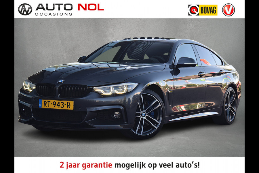 BMW 4 Serie Gran Coupé 430i High Executive | CarPlay | Schuifdak | H/K | Leer | Stoelverw.
