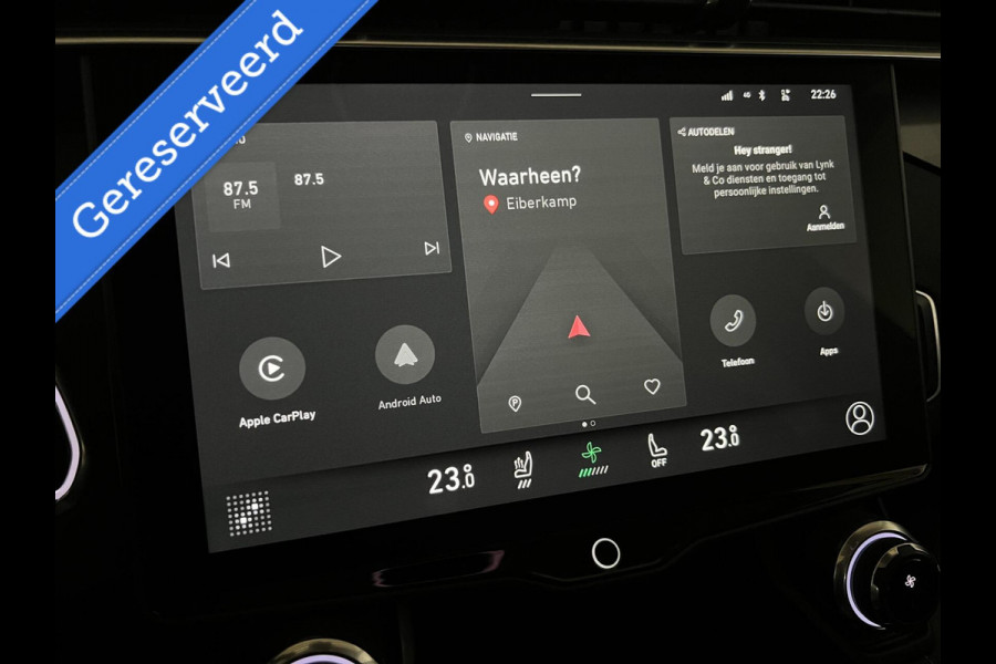 Lynk & Co 01 1.5 Plug-in Black Edition Carplay Sfeerver. 360° NAP