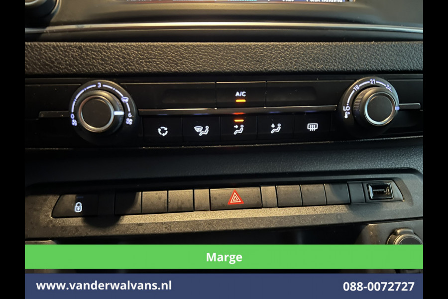 Citroën Jumpy 2.0 BlueHDI **MARGE, GEEN BTW** 123pk L3H1 Dubbele cabine Euro6 Airco | 6-Zits | 2x Zijdeur | Naviatie 2500kg trekhaak, Apple Carplay, Android Auto, Cruiscontrol, Parkeersensoren