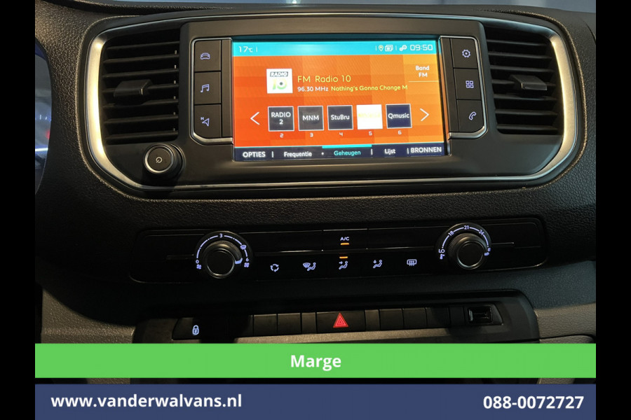 Citroën Jumpy 2.0 BlueHDI **MARGE, GEEN BTW** 123pk L3H1 Dubbele cabine Euro6 Airco | 6-Zits | 2x Zijdeur | Naviatie 2500kg trekhaak, Apple Carplay, Android Auto, Cruiscontrol, Parkeersensoren